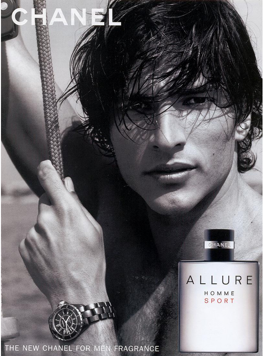 Reklama perfum Chanel Allure Homme Sport