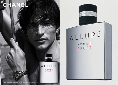 Reklama perfum Chanel Allure Home Sport