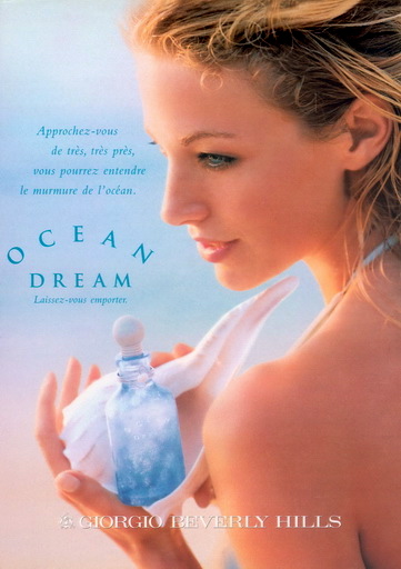 Reklama perfum Giorgio Beverly Hills Ocean Dream