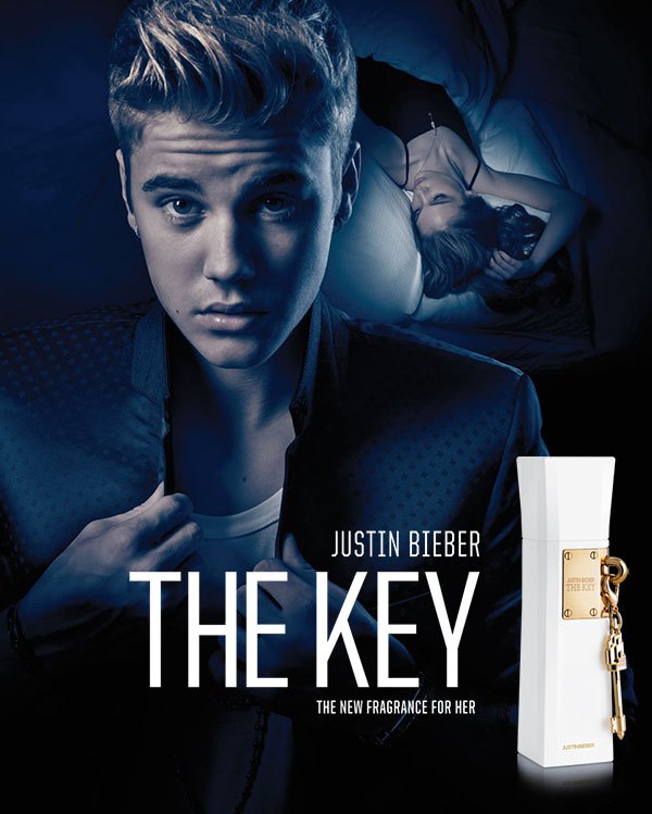 Reklama perfum Justin Bieber The Key