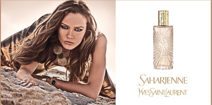 Reklama perfum Yves Saint Laurent Saharienne