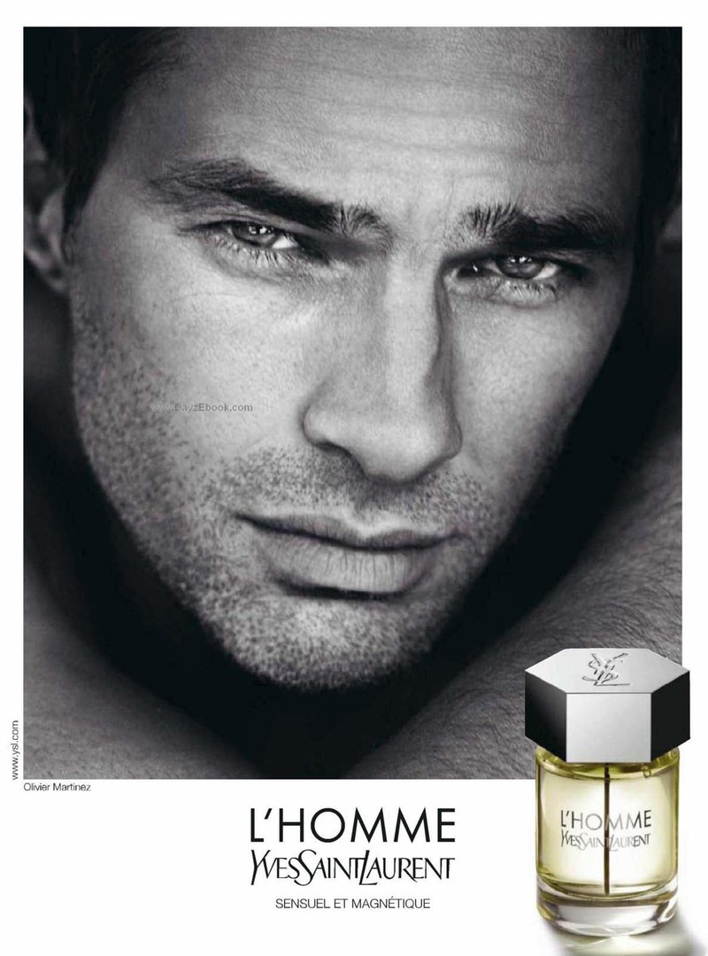 Reklama perfum YSL L'homme