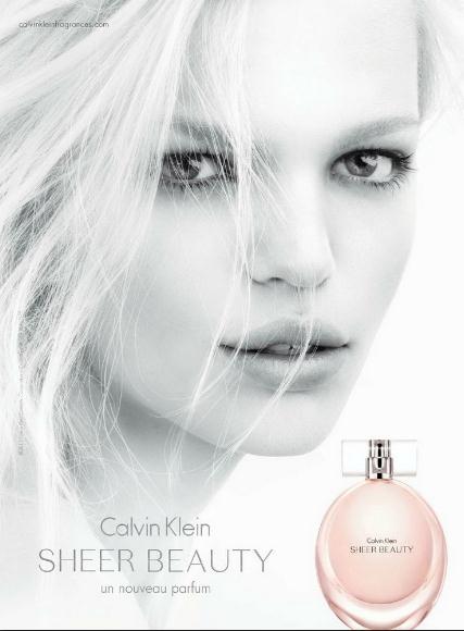 Reklama perfum Calvin Klein Sheer Beauty