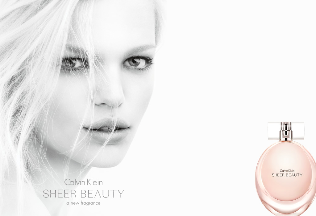 Reklama perfum Calvin Klein Sheer Beauty