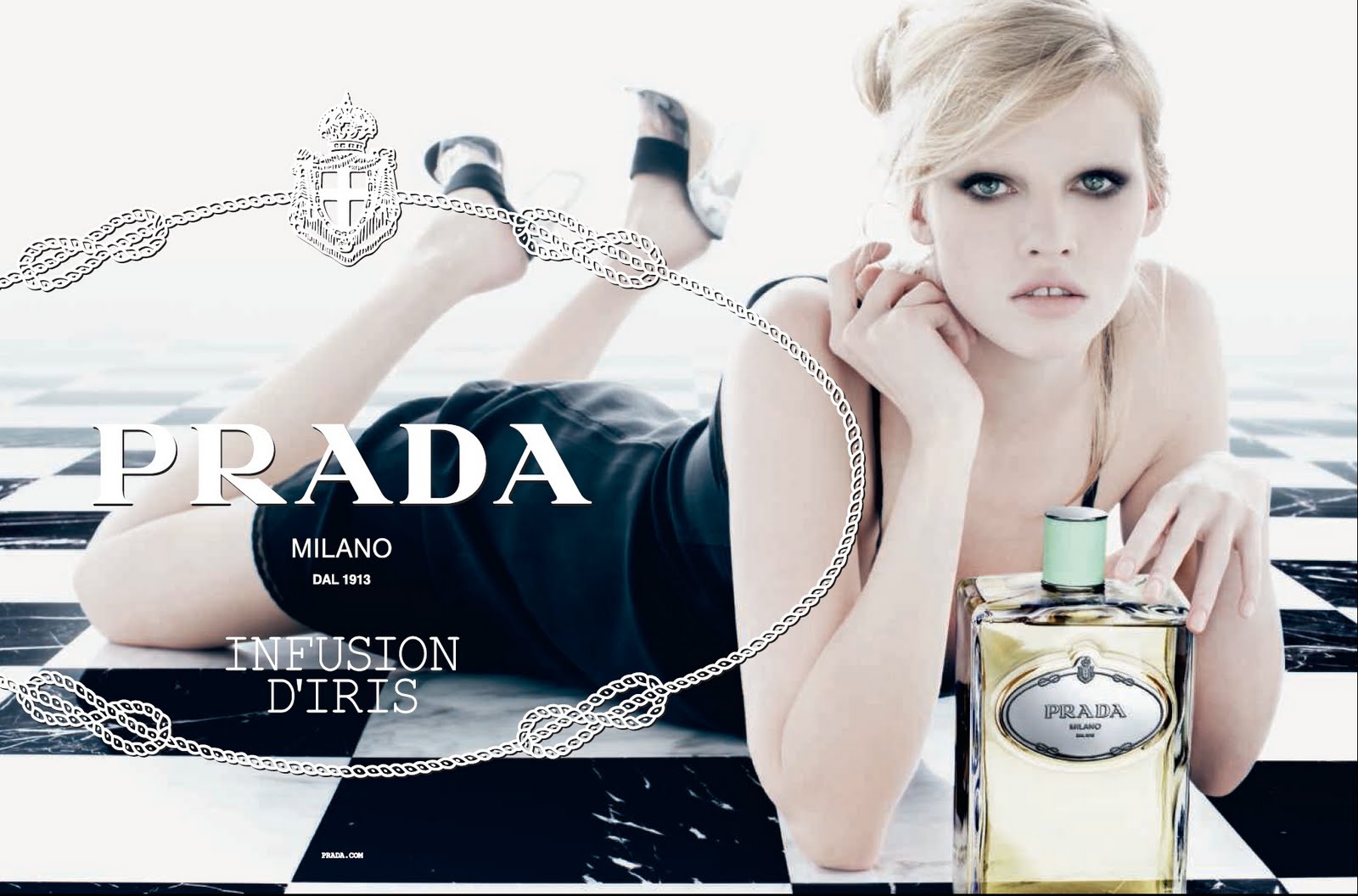 Reklama perfum Prada Infusion d'Iris