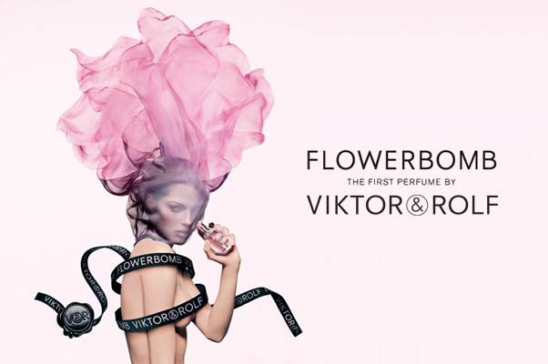 Reklama perfum Viktor&Rolf Flowerbomb