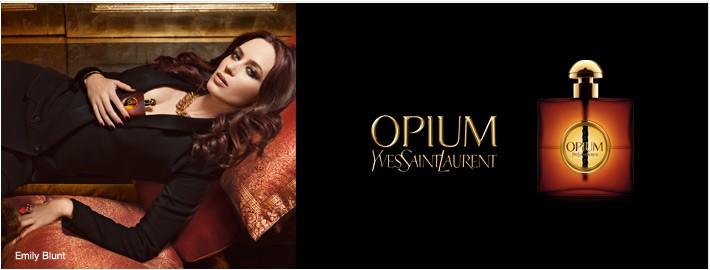 Reklama perfum Yves Saint Laurent Opium