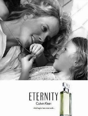 Reklama perfum Calvin Klein Eternity