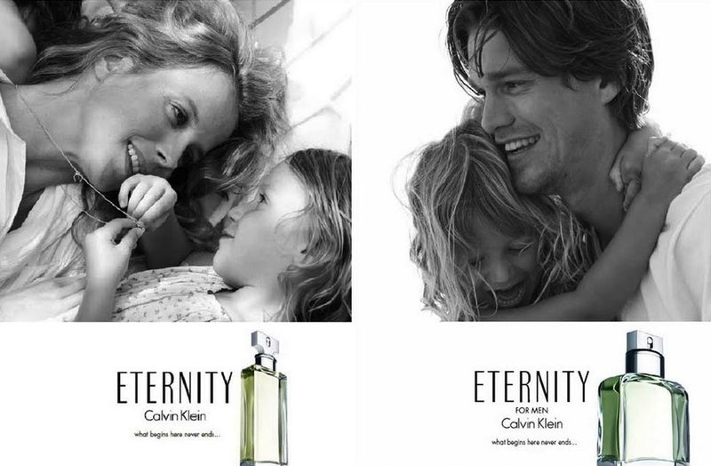 Reklama perfum Calvin Klein Eternity