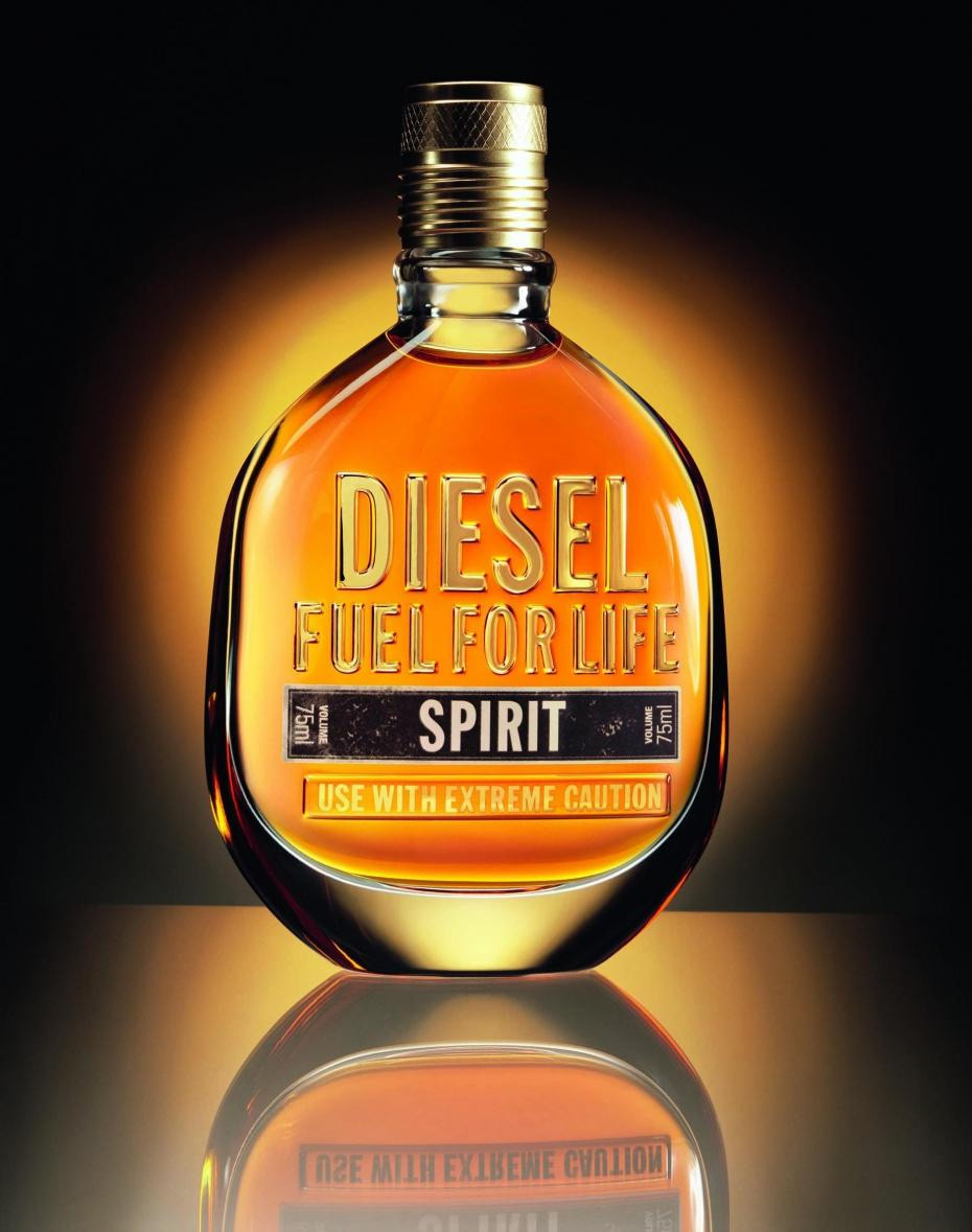 Reklama perfum Diesel Fuel For Life Spirit