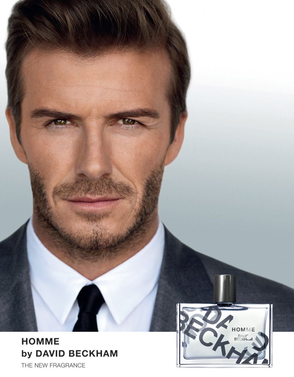 Reklama perfum Homme by David Beckham