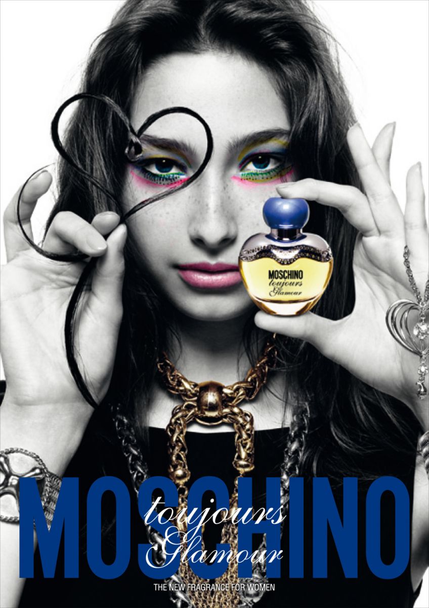 Reklama perfum Moschino Toujours Glamour