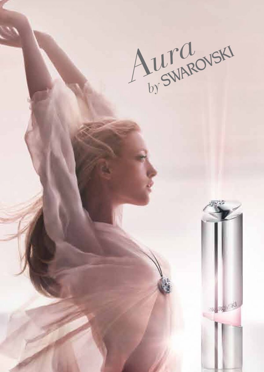 Reklama perfum Swarovski Aura