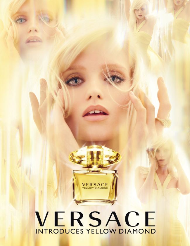 Reklama perfum Versace Yellow Diamond