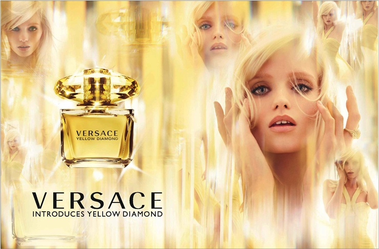 Reklama perfum Versace Yellow Diamond