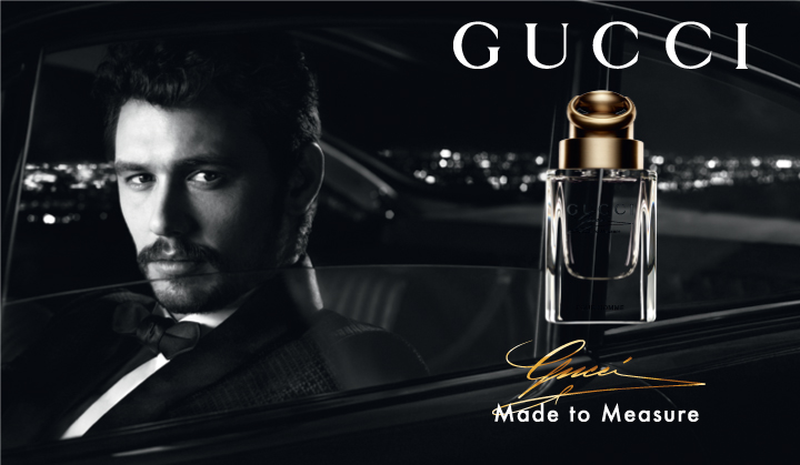 Reklama perfum Gucci Made to Measure