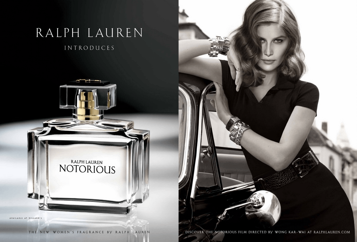 Reklama perfum  Ralph Lauren Notorious