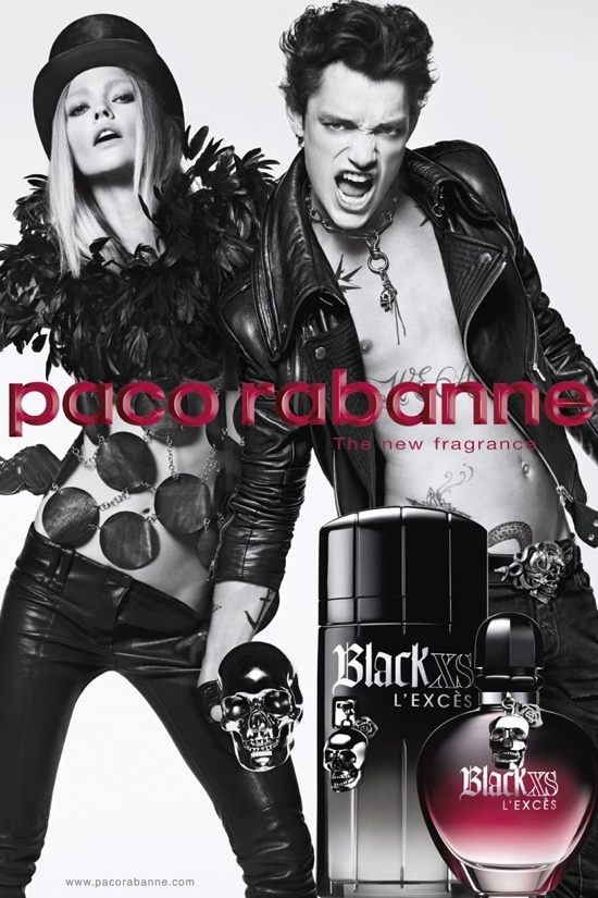 Reklama perfum Paco Rabanne Black XS L'exces