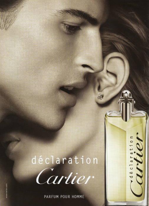 Reklama perfum Cartier Declaration