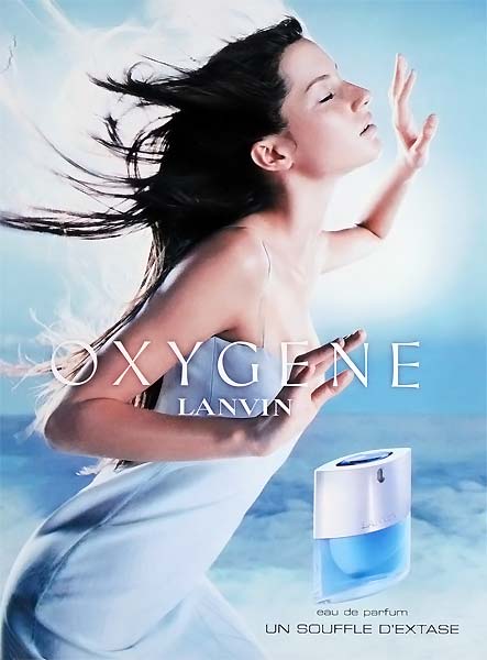 Reklama perfum Lanvin Oxygene