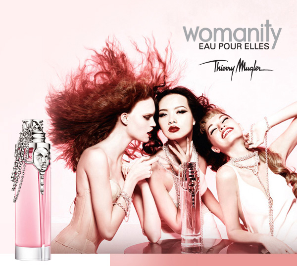 Reklama perfum Thierry Mugler Womanty