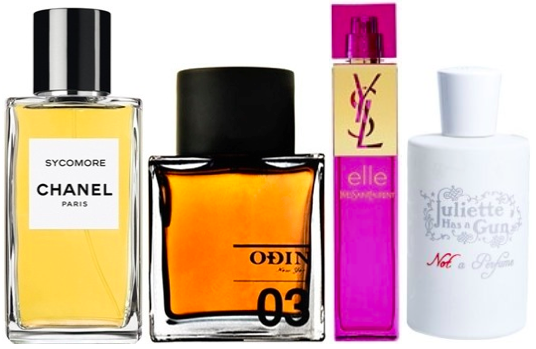 Wytrawne perfumy dla dojrzałej kobiety: Chanel, Odin, YSL, Juliette Ha A Gun