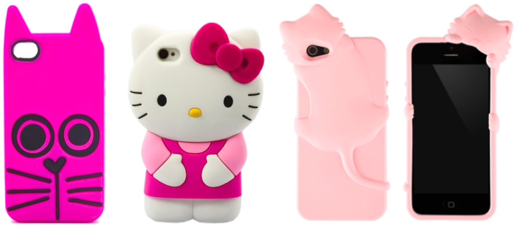 Najlepsze etui na iPhone w kształcie kotków-Marc Jacobs, Hello Kitty, Kiki