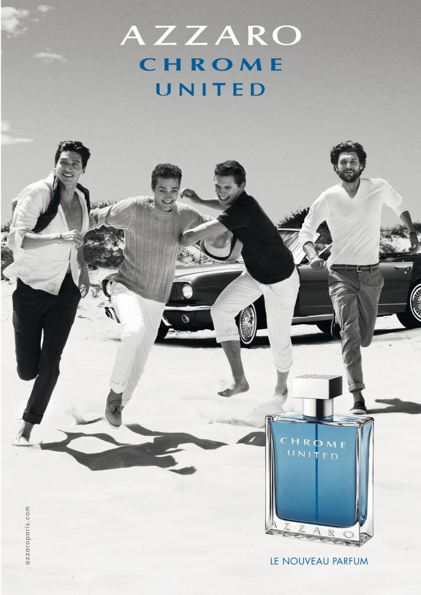 Reklama perfum Azzaro Chrome United