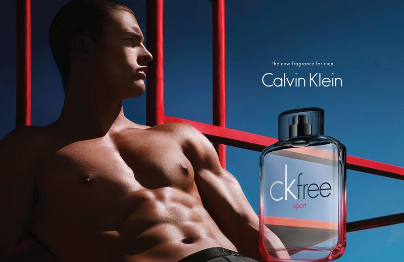 Reklama perfum Calvin Klein Free Sport