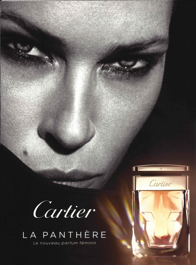 Reklama perfum Cartier La Panthere