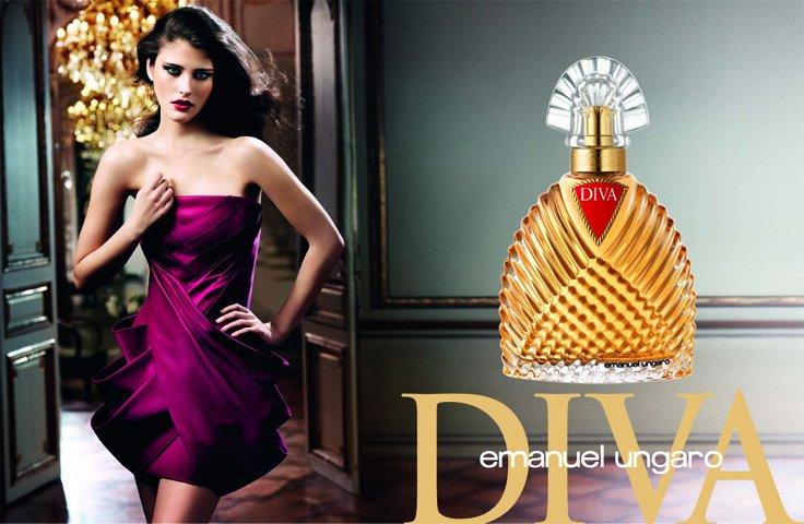 Reklama perfum Emanuel Ungaro Diva