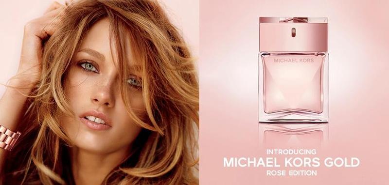 Reklama perfum Michael Kors Gold Rose