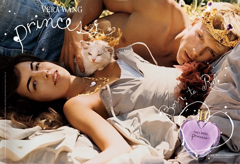 Zoe Karavitz w reklamie perfum Vera Wang Princess