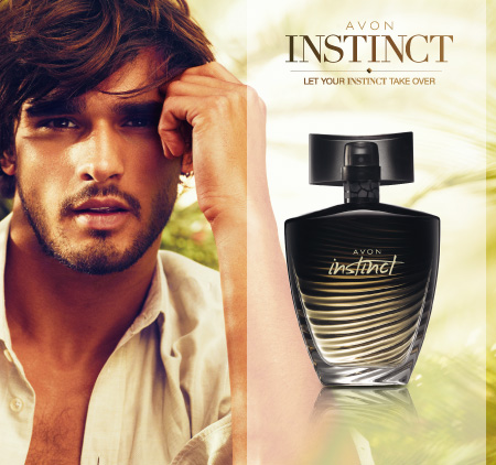 Reklama perfum Avon Instinct