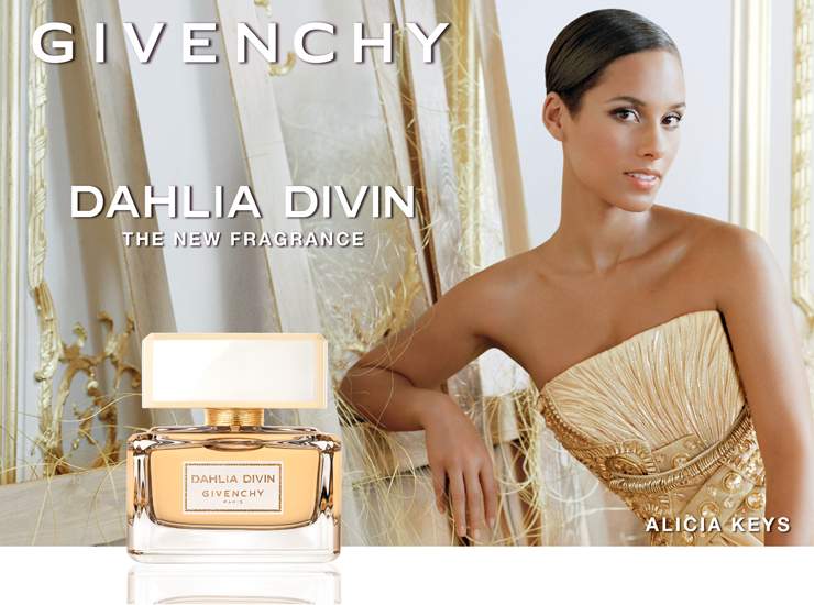 Reklama perfum Givenchy Dahlia Divin