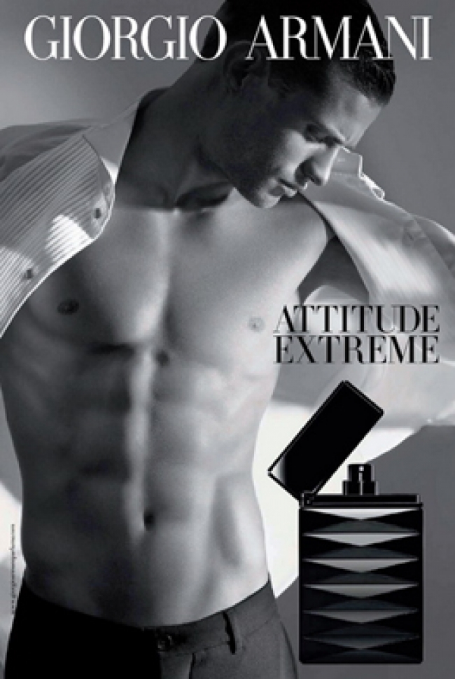 Reklama perfum Giorgio Armani Attitude Extreme