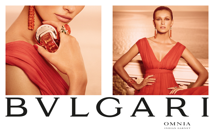 Reklama perfum Bvlgari Omnia Indian Garnet