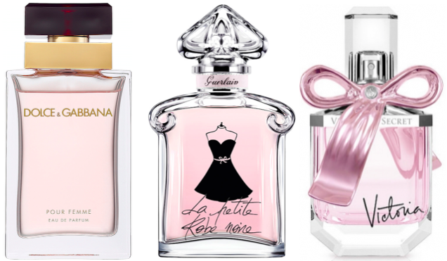 Słodkie i intensywne perfumy dla kobiet z charakterem: Dolce&Gabbana Pour Femme, Guerlain La Petite Robe Noire, Victoria's Secret Victoria