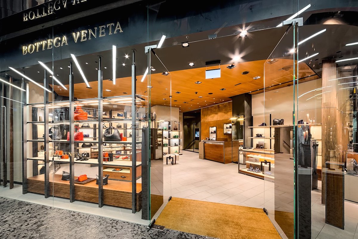 Butik Bottega Veneta w centrum handlowym VitkAc w Warszawie