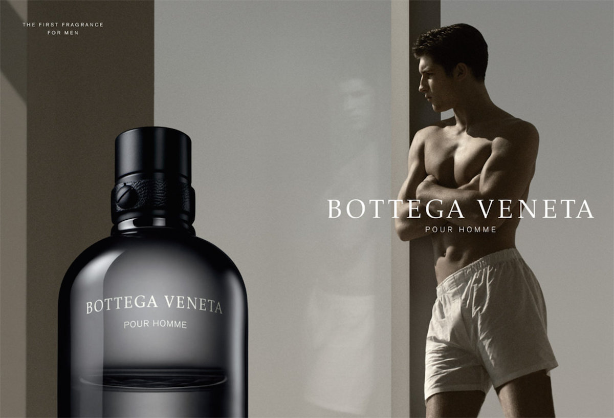 Reklama perfum Bottega Veneta pour Homme