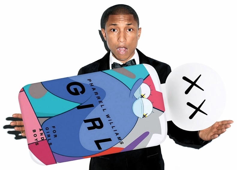 Mężczyźni reklamujący damskie perfumy - Pharell Williams Girl