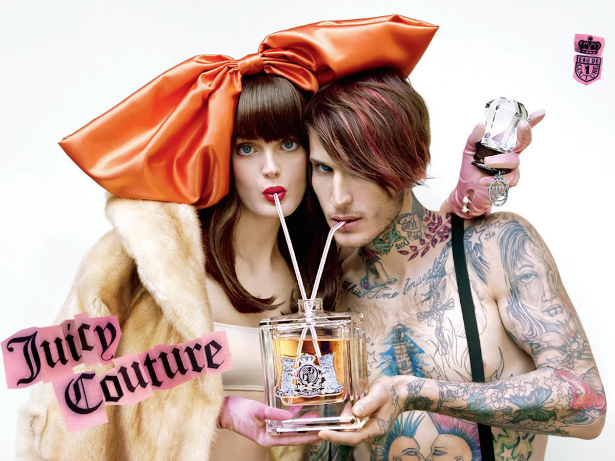 Reklama perfum Juicy Couture