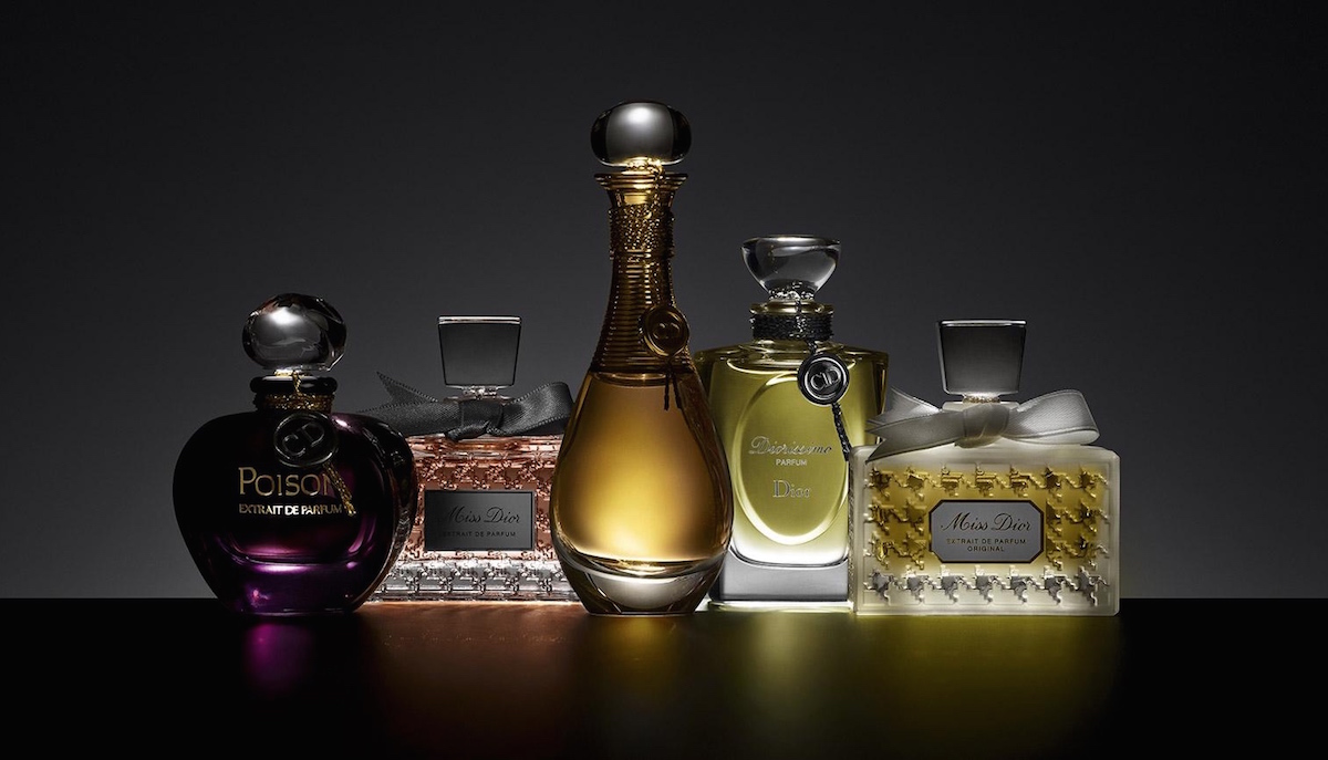 Butikowa kolekcja perfum Dior Les Extraits