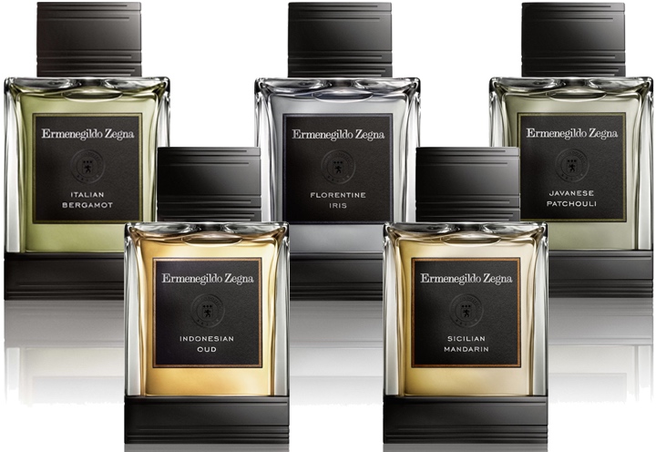 Butikowa kolekcja perfum Essenze by Ermenegildo Zegna