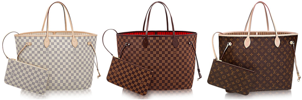 Torebka neverfull Azur jasna Louis Vuitton duża GM zdj real •