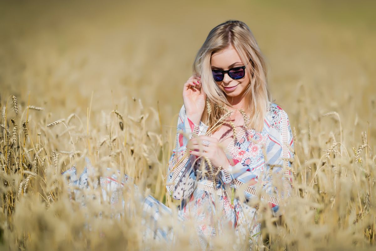 Olfaktoria-letnia stylizacja z sukienką maxi