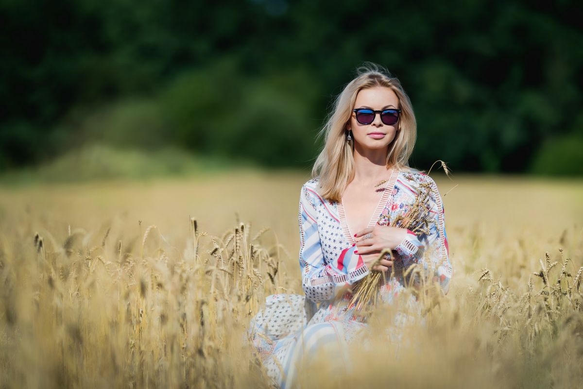 Olfaktoria-letnia stylizacja z sukienką maxi