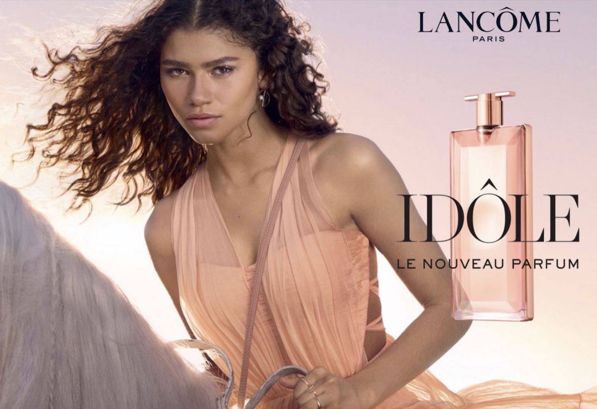 Reklama perfum Lancôme Idôle