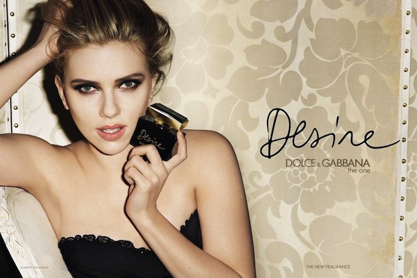 Reklama perfum Dolce & Gabbana The One Desire - rozkładówka